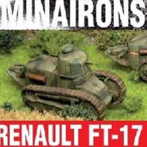 1/72 RENAULT FT-17 - CAJA DE 3
